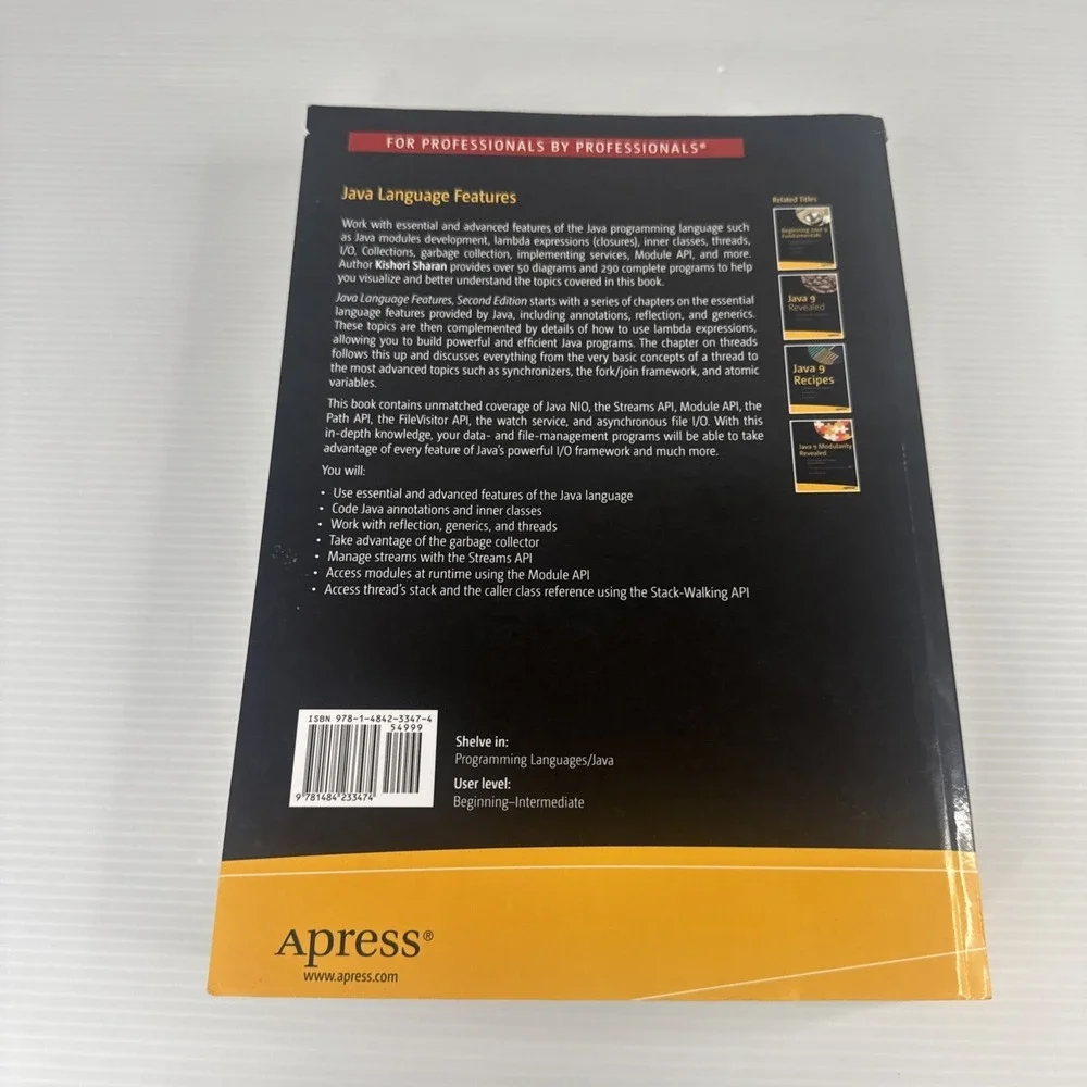 Java Language Features: With Modules, Streams, Threads… Second Edition Kishori S